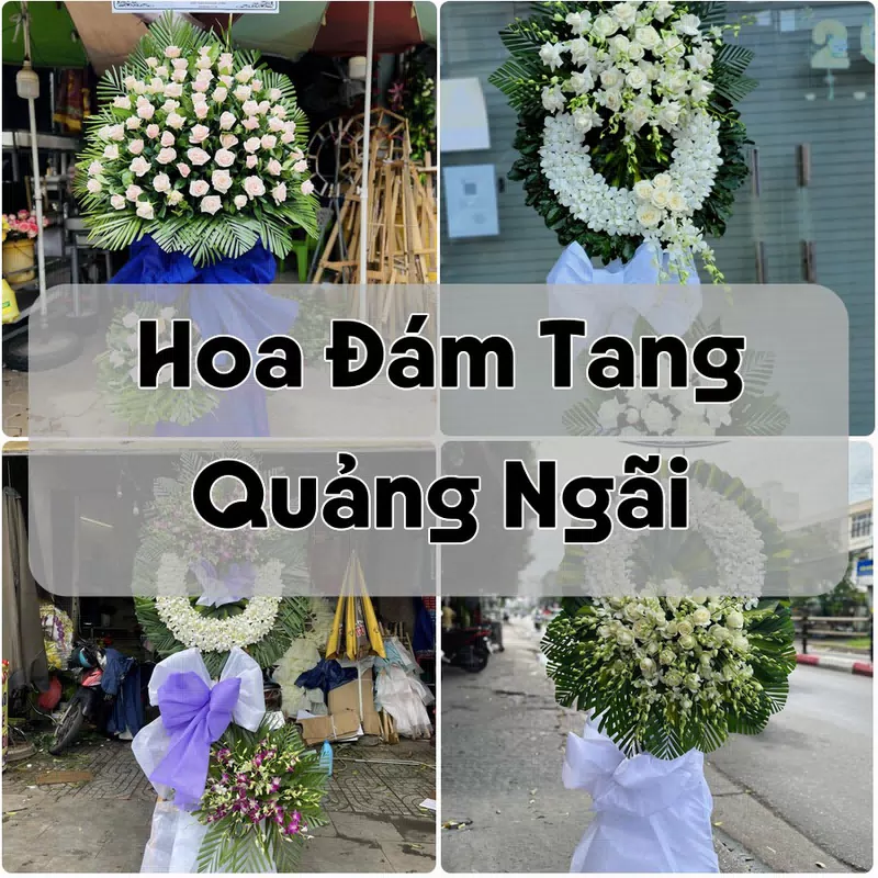 Đặt Hoa Đám Tang Quảng Ngãi | Hoa Chia Buồn