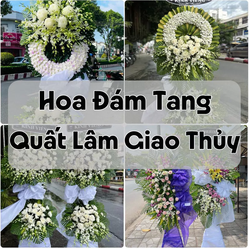 Đặt Hoa Đám Tang Quất Lâm Giao Thủy | Hoa Tang Lễ