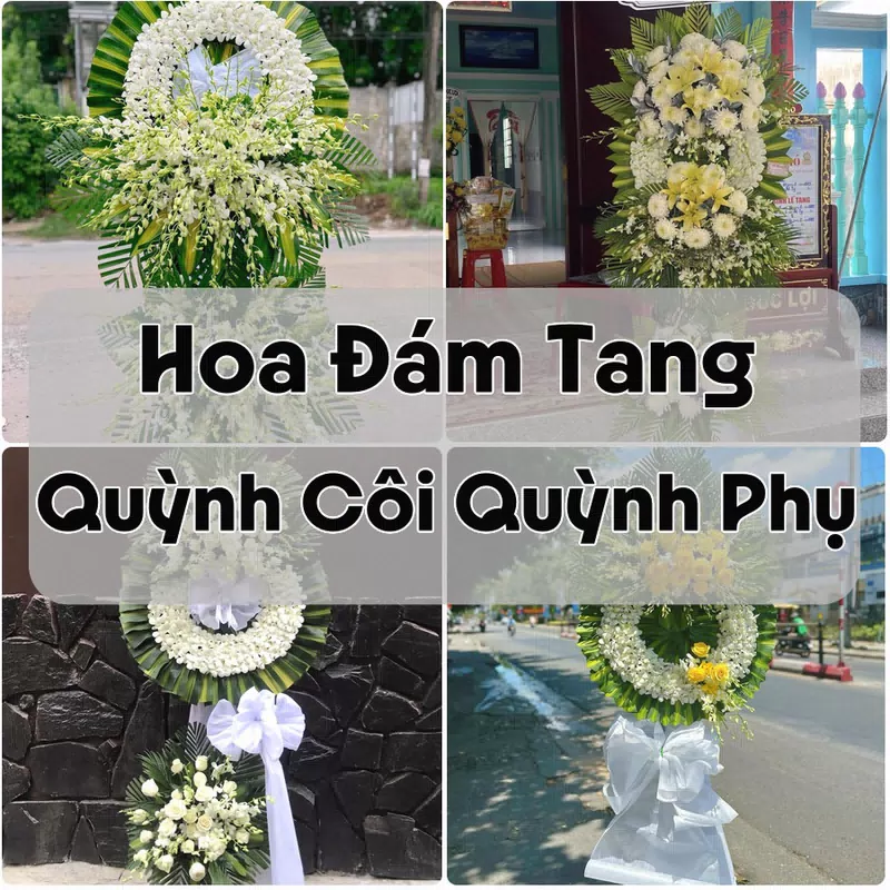 Đặt Hoa Đám Tang Quỳnh Côi Quỳnh Phụ | Hoa Chia Buồn