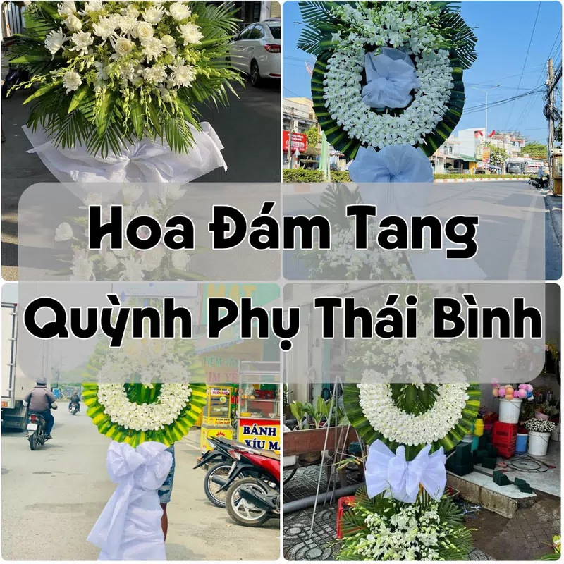 Đặt Hoa Đám Tang Quỳnh Phụ Thái Bình | Giao Hoa Nhanh