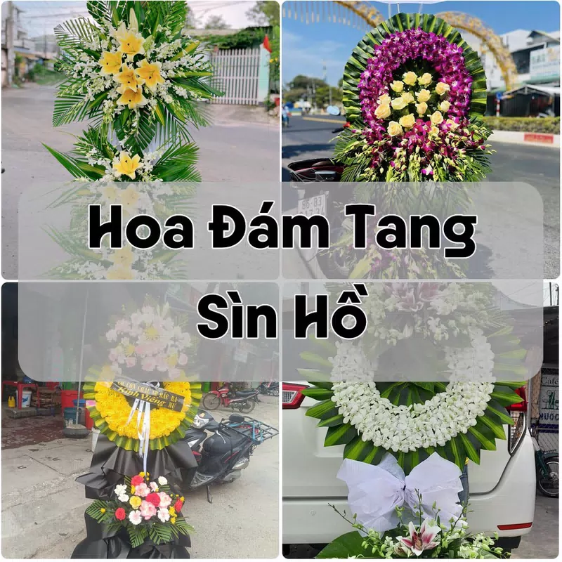 Đặt Hoa Đám Tang Sìn Hồ | Giao Hoa Nhanh