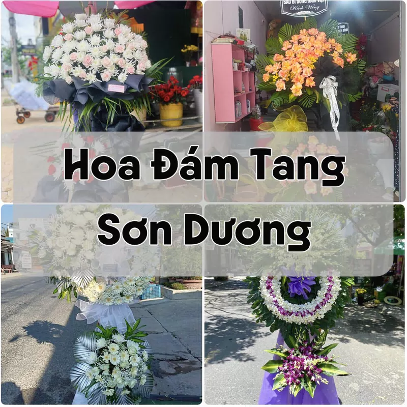 Đặt Hoa Đám Tang Sơn Dương | Hoa Chia Buồn