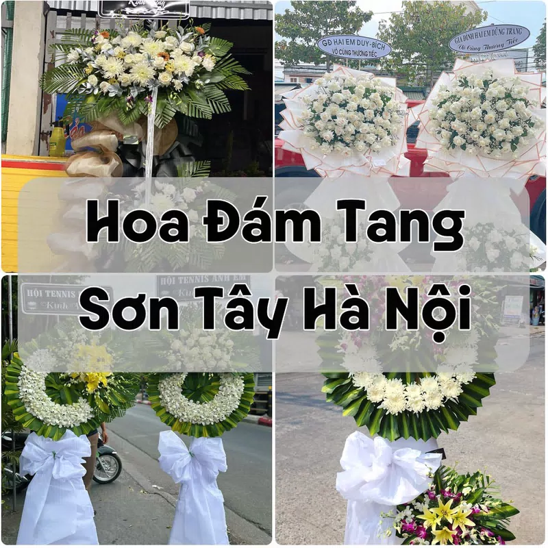 Đặt Hoa Đám Tang Sơn Tây Hà Nội | Đặt Hoa Nhanh