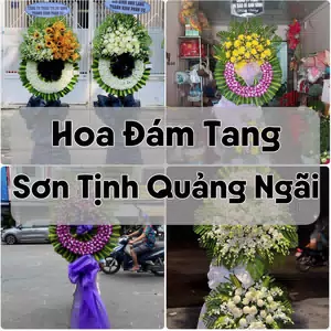 Đặt Hoa Đám Tang Sơn Tịnh Quảng Ngãi | Đặt Hoa Nhanh