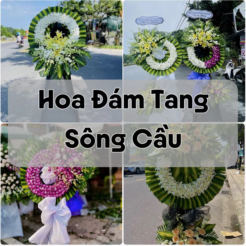 Đặt Hoa Đám Tang Sông Cầu | Giao Tận Nơi