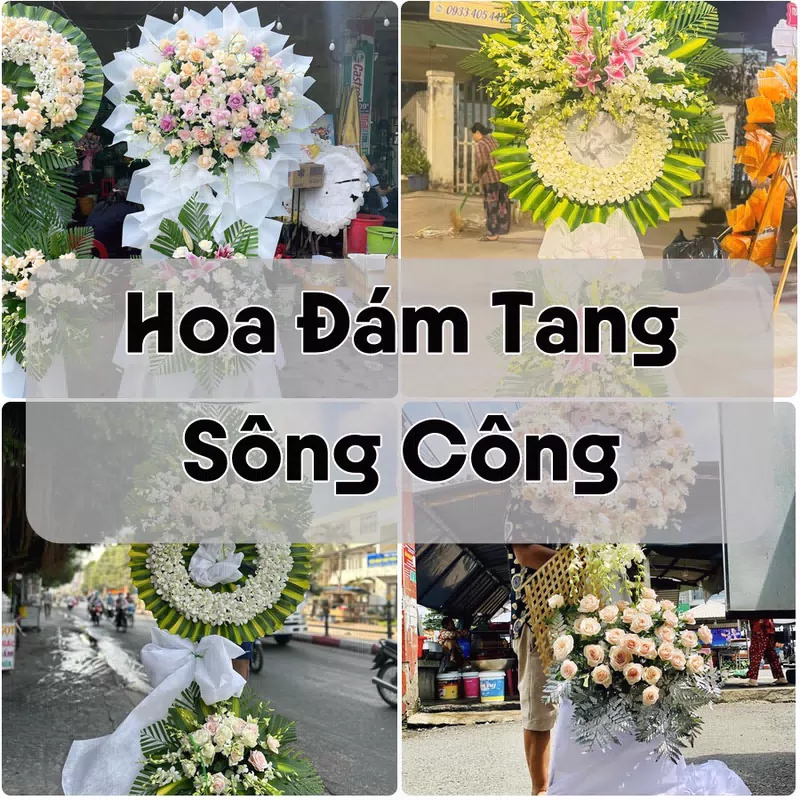 Đặt Hoa Đám Tang Sông Công | Đặt Hoa Viếng