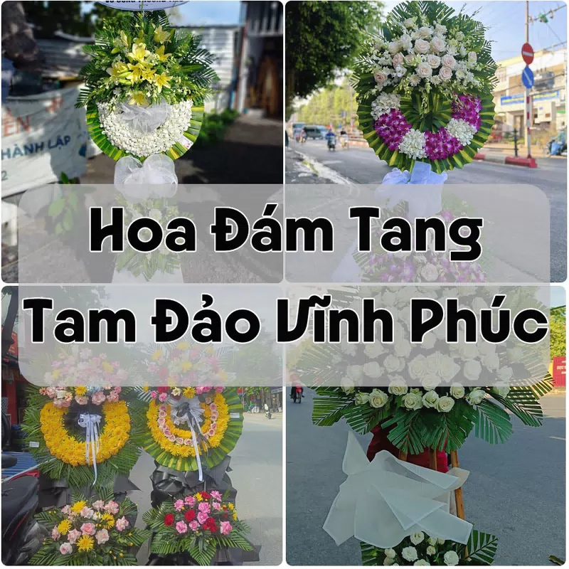 Đặt Hoa Đám Tang Tam Đảo Vĩnh Phúc | Giao Hoa Nhanh