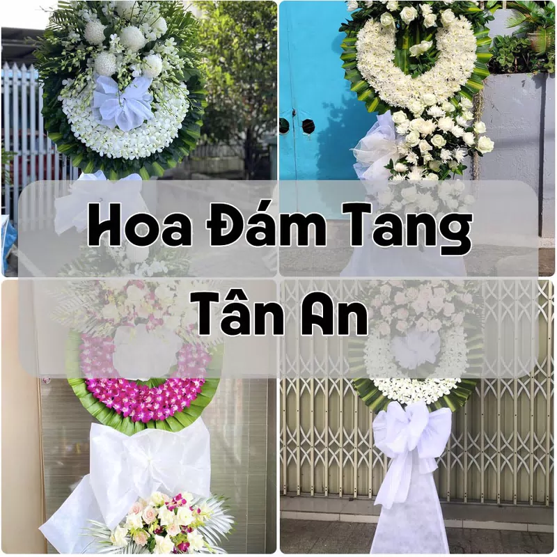Đặt Hoa Đám Tang Tân An | Đặt Hoa Viếng