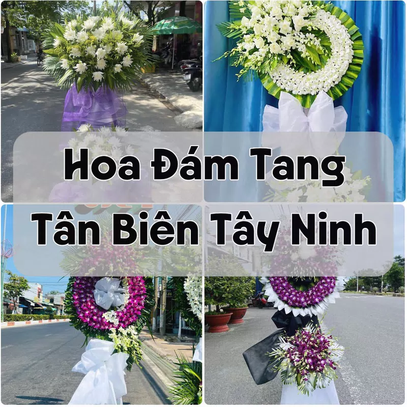 Đặt Hoa Đám Tang Tân Biên Tây Ninh | Giao Tận Nơi
