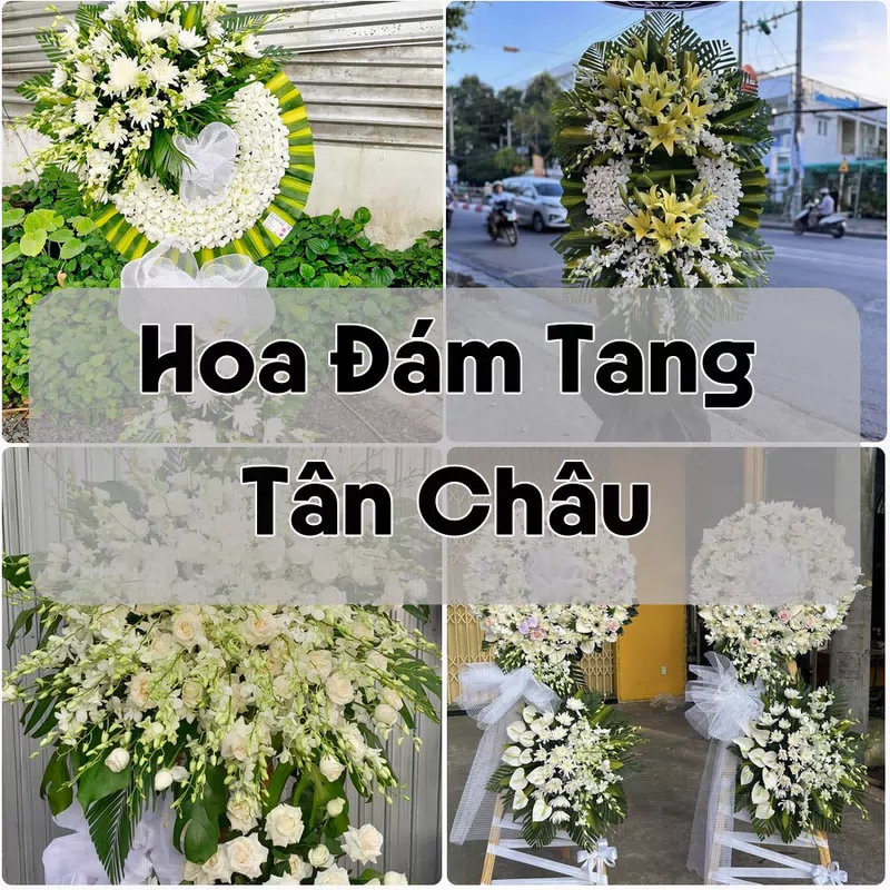 Đặt Hoa Đám Tang Tân Châu | Giao Tận Nơi
