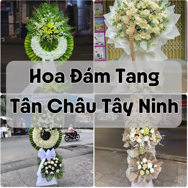 Đặt Hoa Đám Tang Tân Châu Tây Ninh | Giao Hoa Nhanh