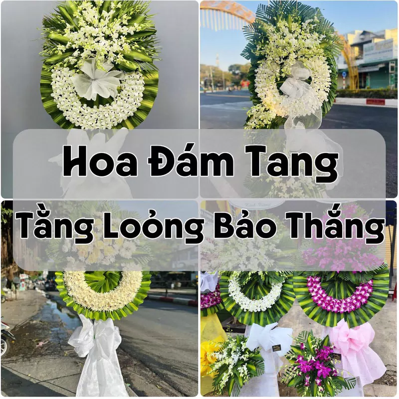 Đặt Hoa Đám Tang Tằng Loỏng Bảo Thắng | Hoa Chia Buồn