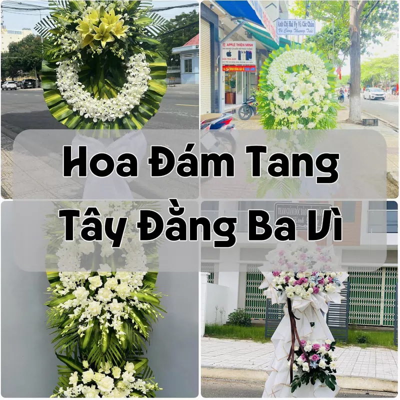 Đặt Hoa Đám Tang Tây Đằng Ba Vì | Hoa Tang Lễ