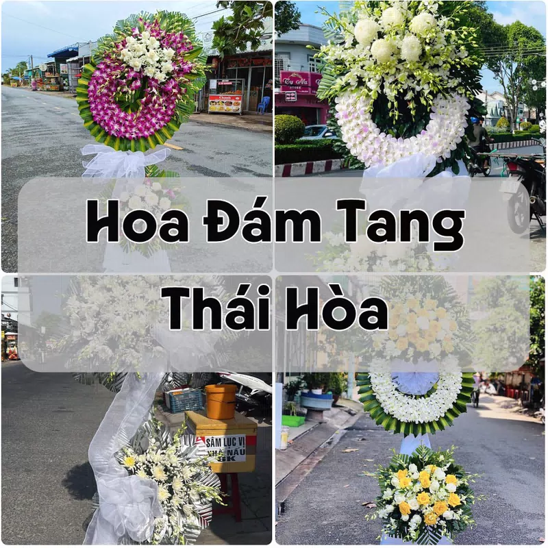 Đặt Hoa Đám Tang Thái Hòa | Đặt Hoa Nhanh