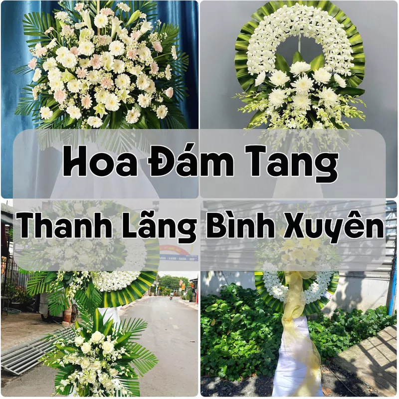 Đặt Hoa Đám Tang Thanh Lãng Bình Xuyên | Giao Tận Nơi