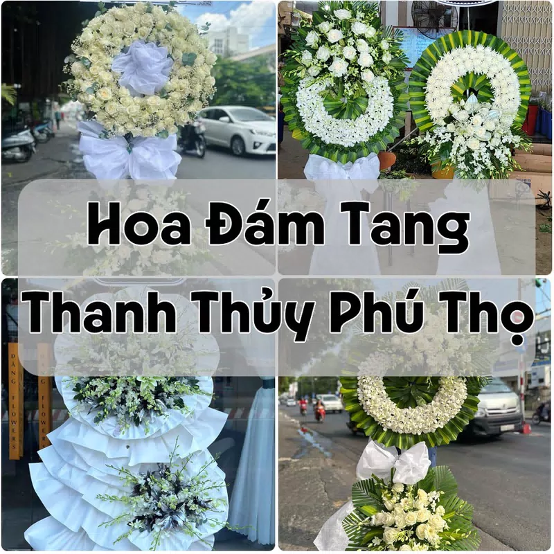 Đặt Hoa Đám Tang Thanh Thủy Phú Thọ | Hoa Chia Buồn