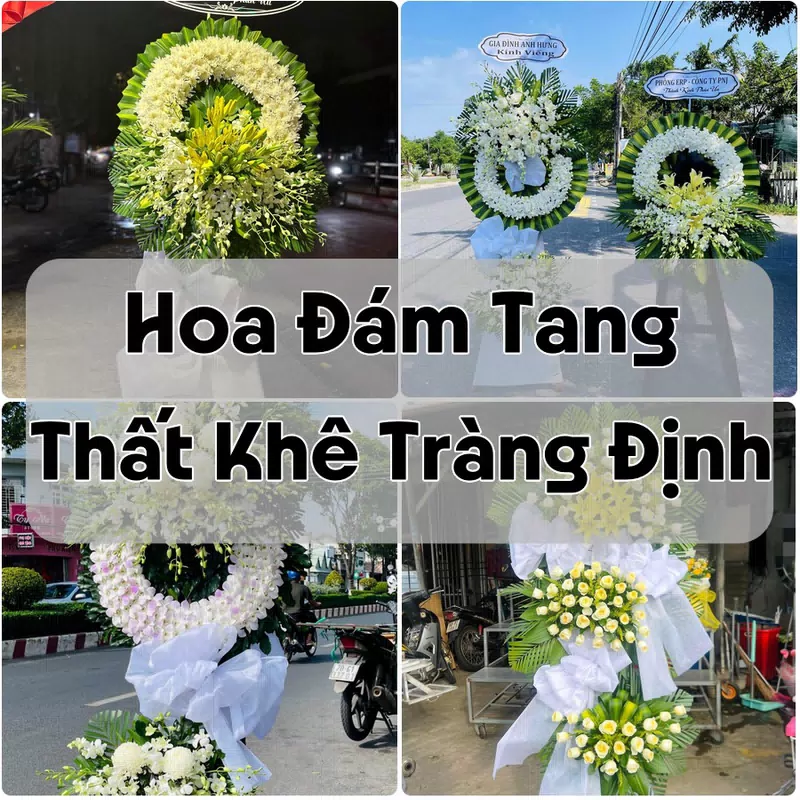Đặt Hoa Đám Tang Thất Khê Tràng Định | Giao Tận Nơi