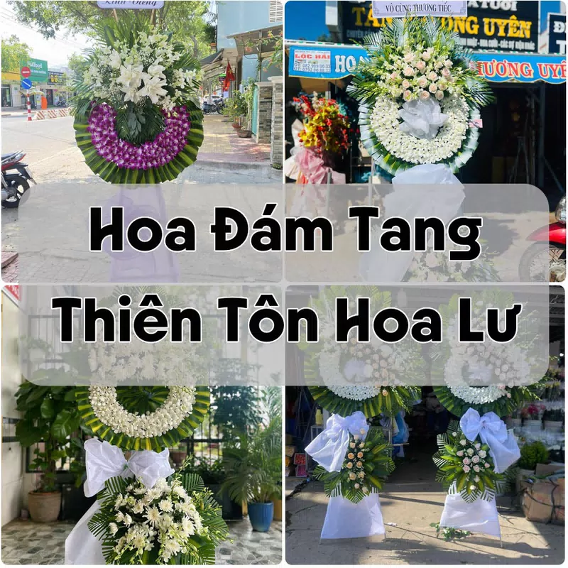 Đặt Hoa Đám Tang Thiên Tôn Hoa Lư | Hoa Tang Lễ