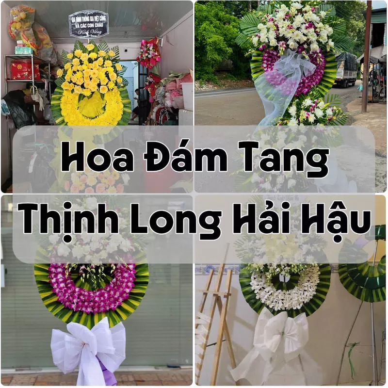 Đặt Hoa Đám Tang Thịnh Long Hải Hậu | Đặt Hoa Viếng