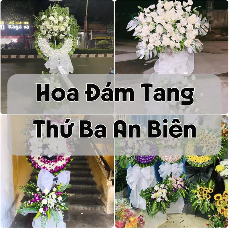 Đặt Hoa Đám Tang Thứ Ba An Biên | Giao Tận Nơi