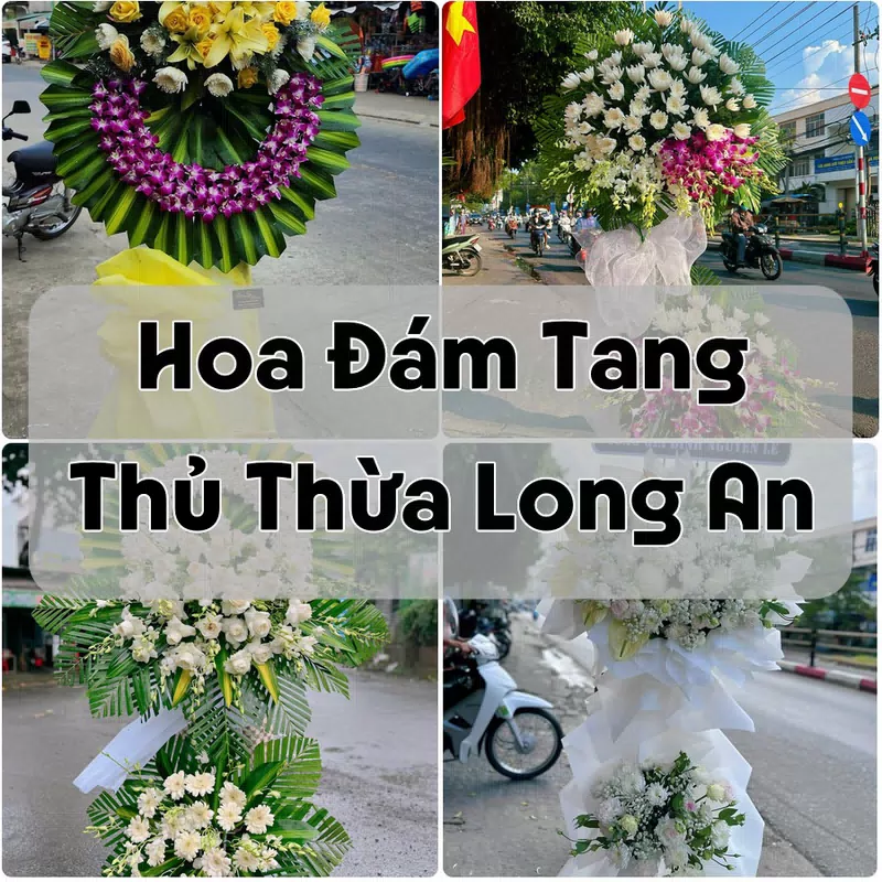 Đặt Hoa Đám Tang Thủ Thừa Long An | Đặt Hoa Viếng