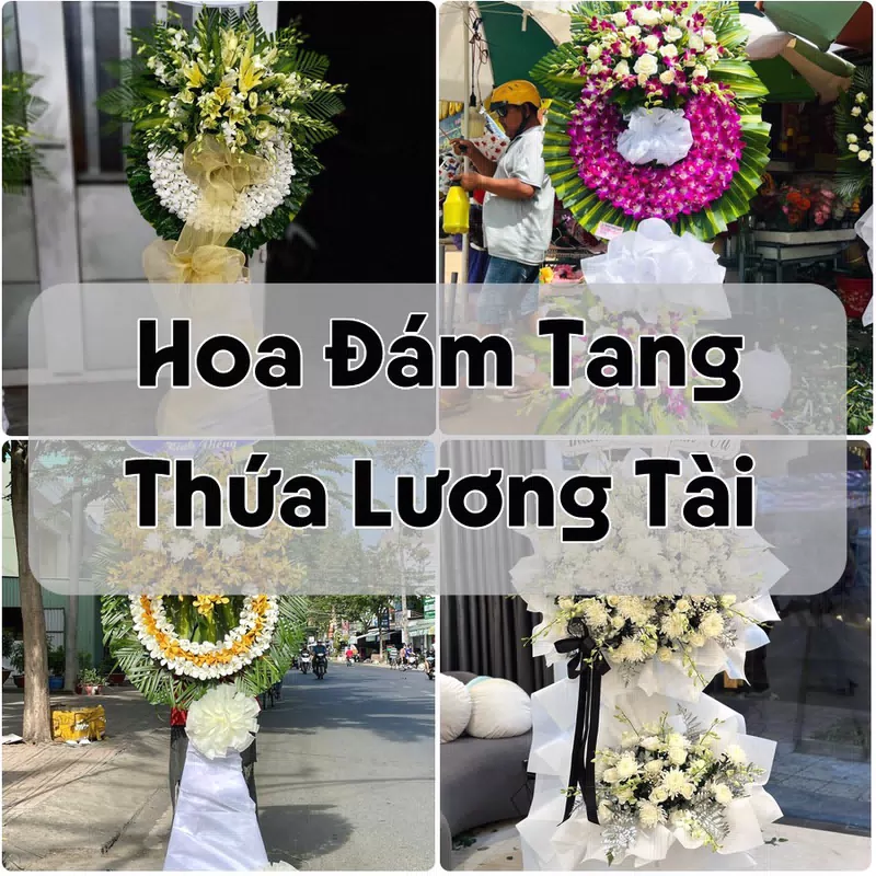 Đặt Hoa Đám Tang Thứa Lương Tài | Giao Tận Nơi