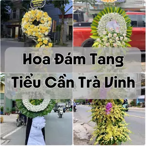 Đặt Hoa Đám Tang Tiểu Cần Trà Vinh | Giao Tận Nơi