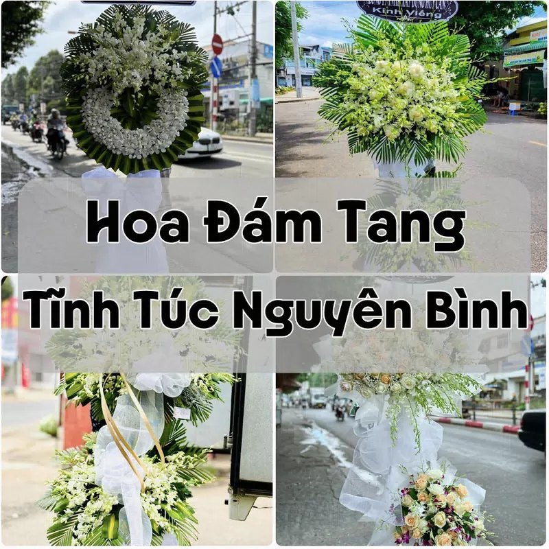 Đặt Hoa Đám Tang Tĩnh Túc Nguyên Bình | Hoa Chia Buồn