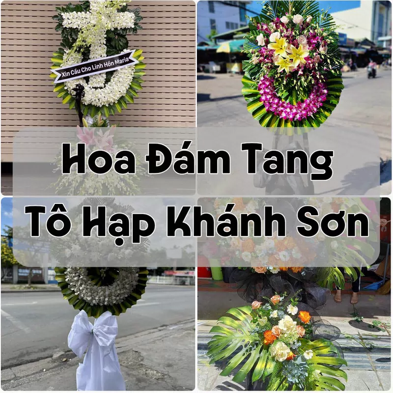 Đặt Hoa Đám Tang Tô Hạp Khánh Sơn | Giao Tận Nơi