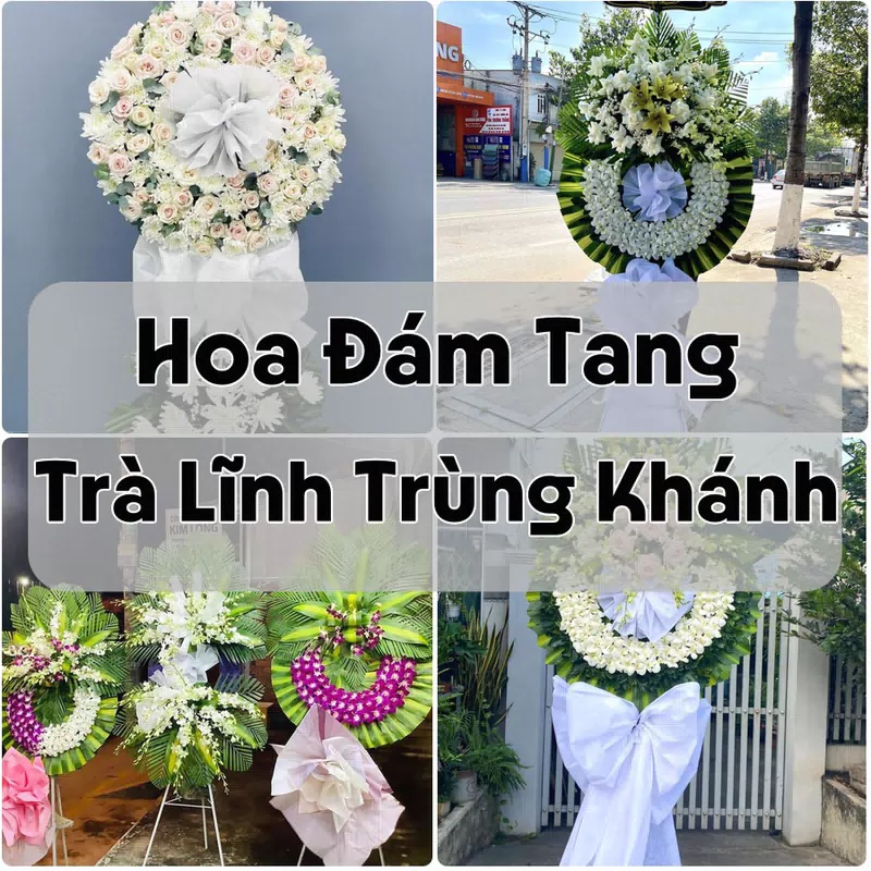 Đặt Hoa Đám Tang Trà Lĩnh Trùng Khánh | Đặt Hoa Nhanh