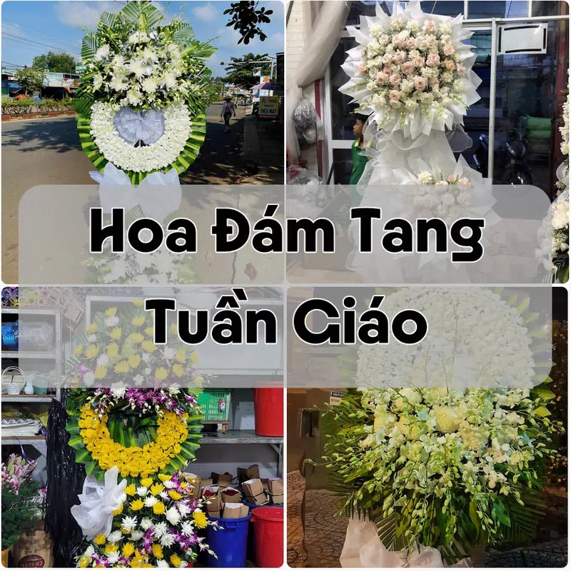 Đặt Hoa Đám Tang Tuần Giáo | Giao Hoa Nhanh