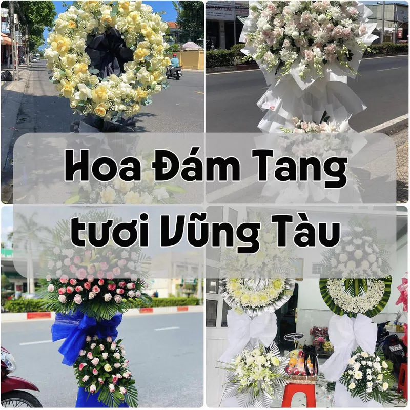 Đặt Hoa Đám Tang tươi Vũng Tàu | Giao Hoa Nhanh