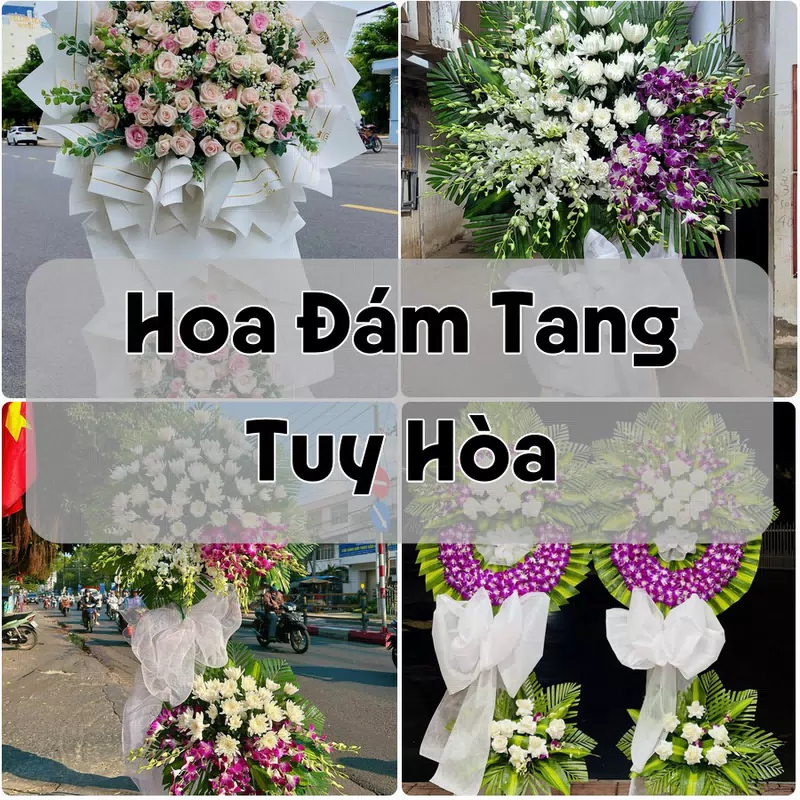 Đặt Hoa Đám Tang Tuy Hòa | Hoa Chia Buồn