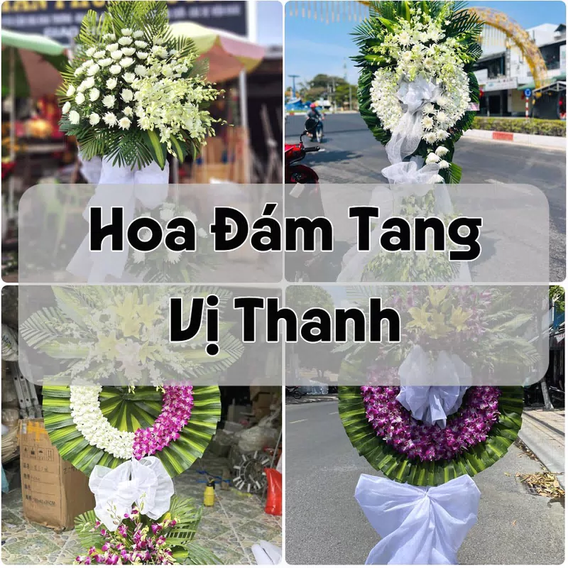 Đặt Hoa Đám Tang Vị Thanh | Giao Hoa Nhanh