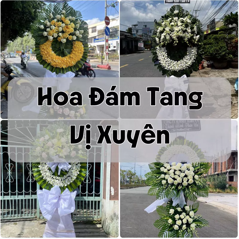 Đặt Hoa Đám Tang Vị Xuyên | Hoa Chia Buồn