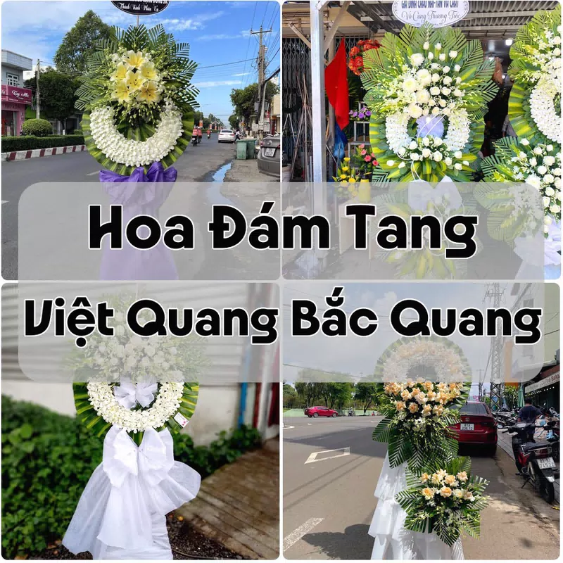 Đặt Hoa Đám Tang Việt Quang Bắc Quang | Giao Tận Nơi