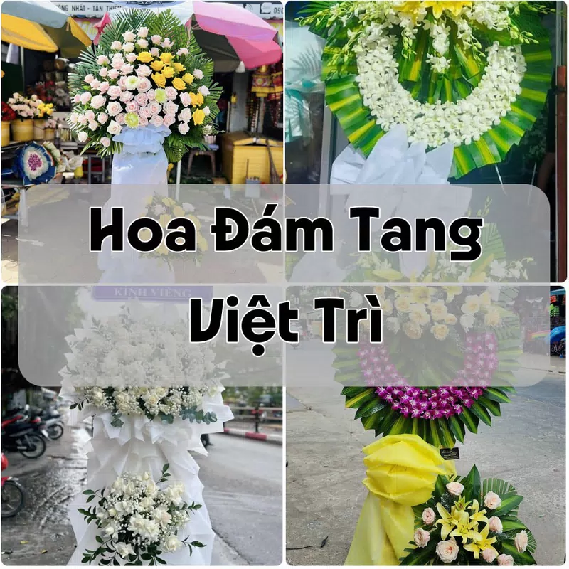 Đặt Hoa Đám Tang Việt Trì | Hoa Tang Lễ