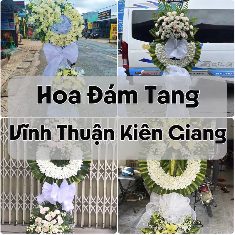 Đặt Hoa Đám Tang Vĩnh Thuận Kiên Giang | Giao Hoa Nhanh