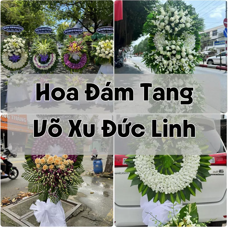 Đặt Hoa Đám Tang Võ Xu Đức Linh | Đặt Hoa Viếng