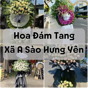 Đặt Hoa Đám Tang Xã A Sào Hưng Yên | Giao Tận Nơi