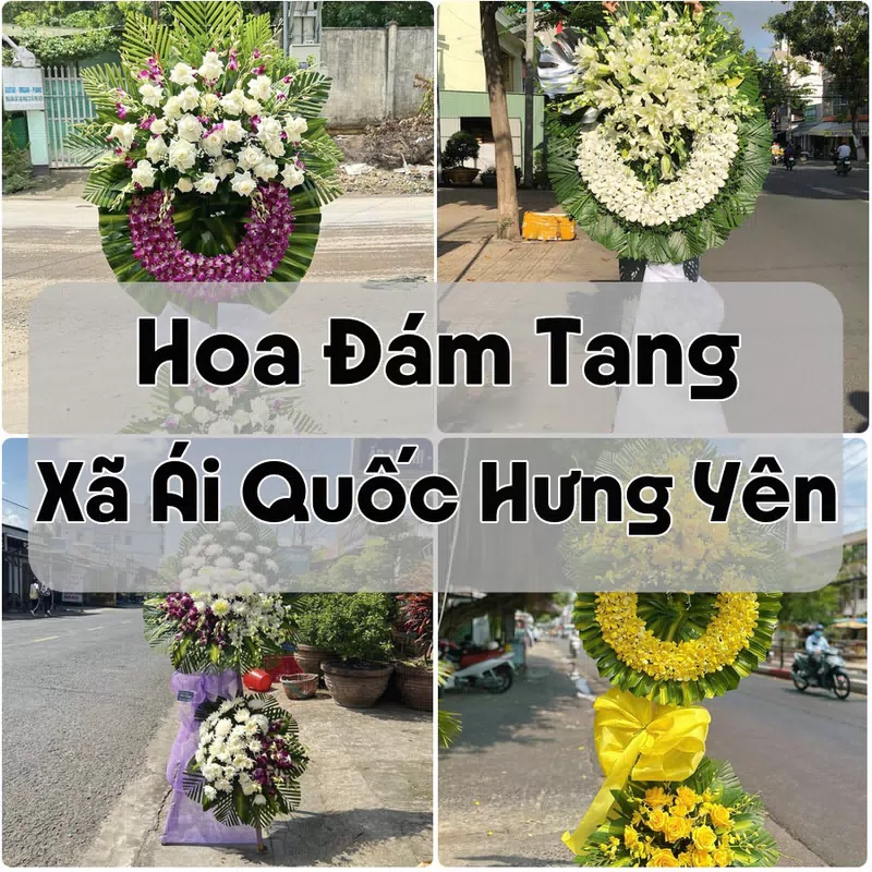 Đặt Hoa Đám Tang Xã Ái Quốc Hưng Yên | Giao Tận Nơi