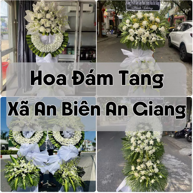 Đặt Hoa Đám Tang Xã An Biên An Giang | Hoa Chia Buồn