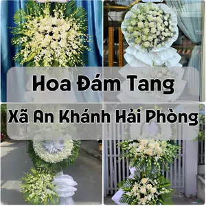 Đặt Hoa Đám Tang Xã An Khánh Hải Phòng | Giao Tận Nơi