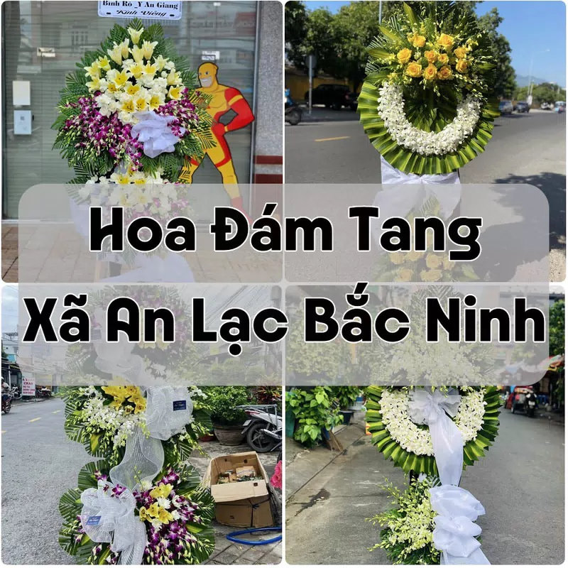 Đặt Hoa Đám Tang Xã An Lạc Bắc Ninh | Hoa Chia Buồn