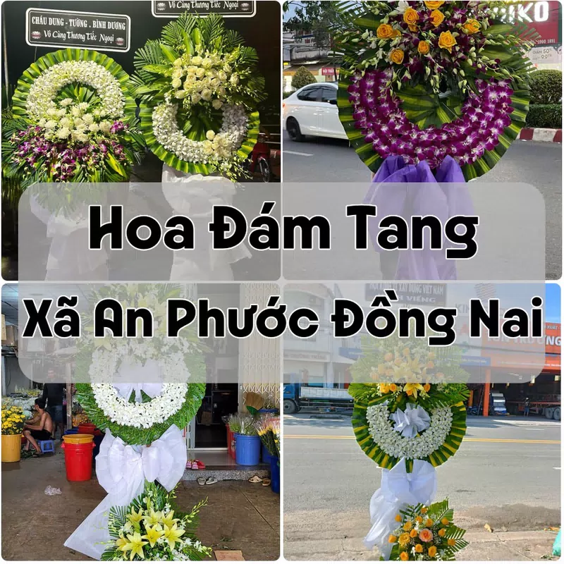 Đặt Hoa Đám Tang Xã An Phước Đồng Nai | Hoa Chia Buồn