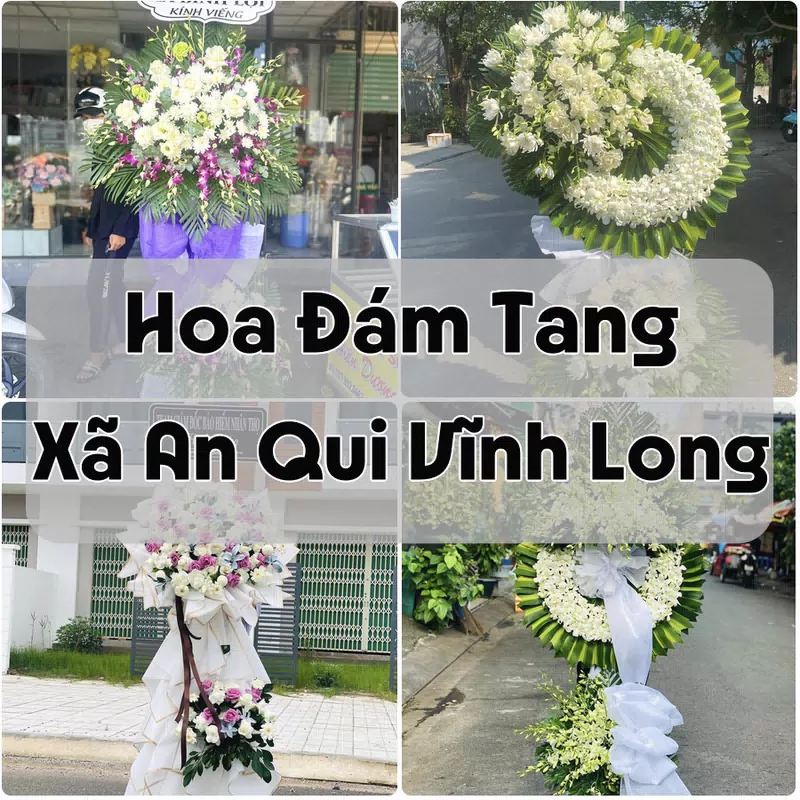 Đặt Hoa Đám Tang Xã An Qui Vĩnh Long | Hoa Chia Buồn