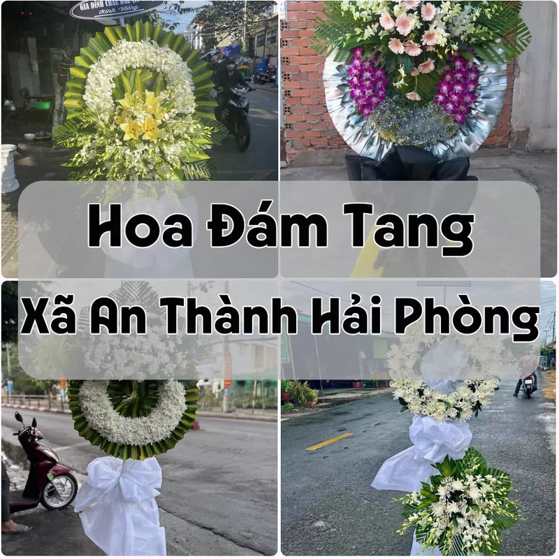 Đặt Hoa Đám Tang Xã An Thành Hải Phòng | Hoa Chia Buồn