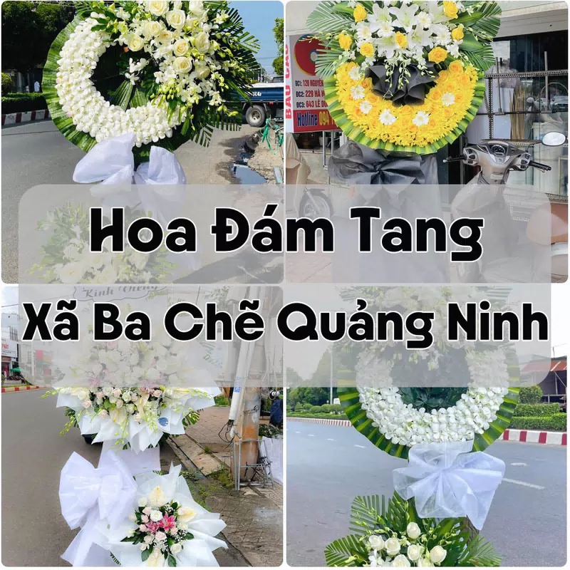 Đặt Hoa Đám Tang Xã Ba Chẽ Quảng Ninh | Hoa Tang Lễ