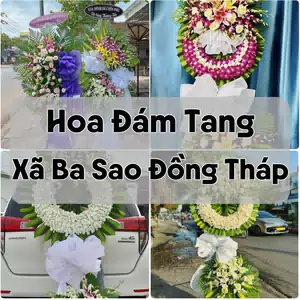 Đặt Hoa Đám Tang Xã Ba Sao Đồng Tháp | Giao Hoa Nhanh