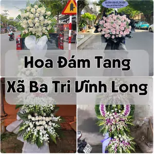 Đặt Hoa Đám Tang Xã Ba Tri Vĩnh Long | Hoa Tang Lễ